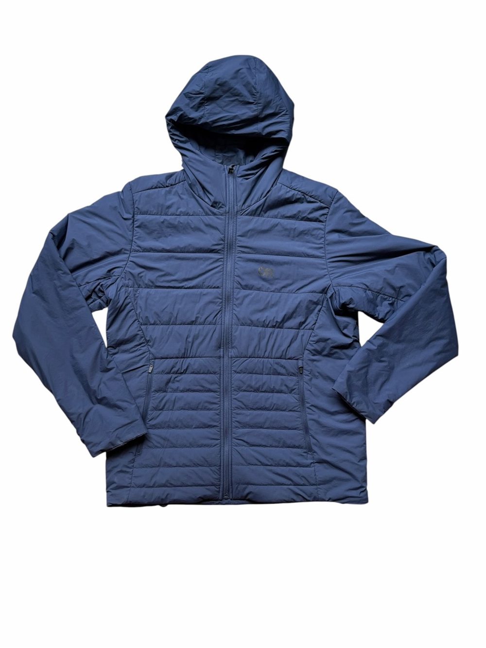 Outdoor Research Men’s Navy Blue Shadow Insulated Zip Up Hoodie Jacket